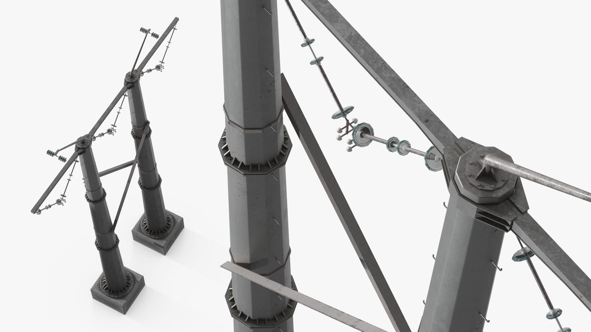 Tubular Steel H Frame - view 4
