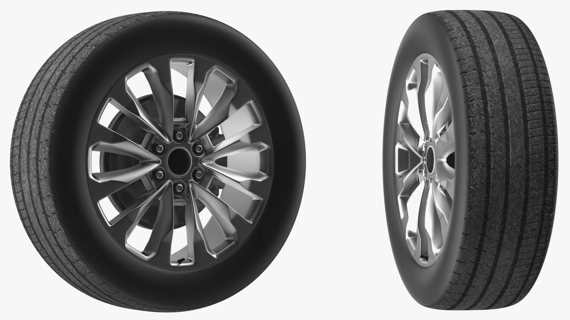 SUV Wheel 3D model