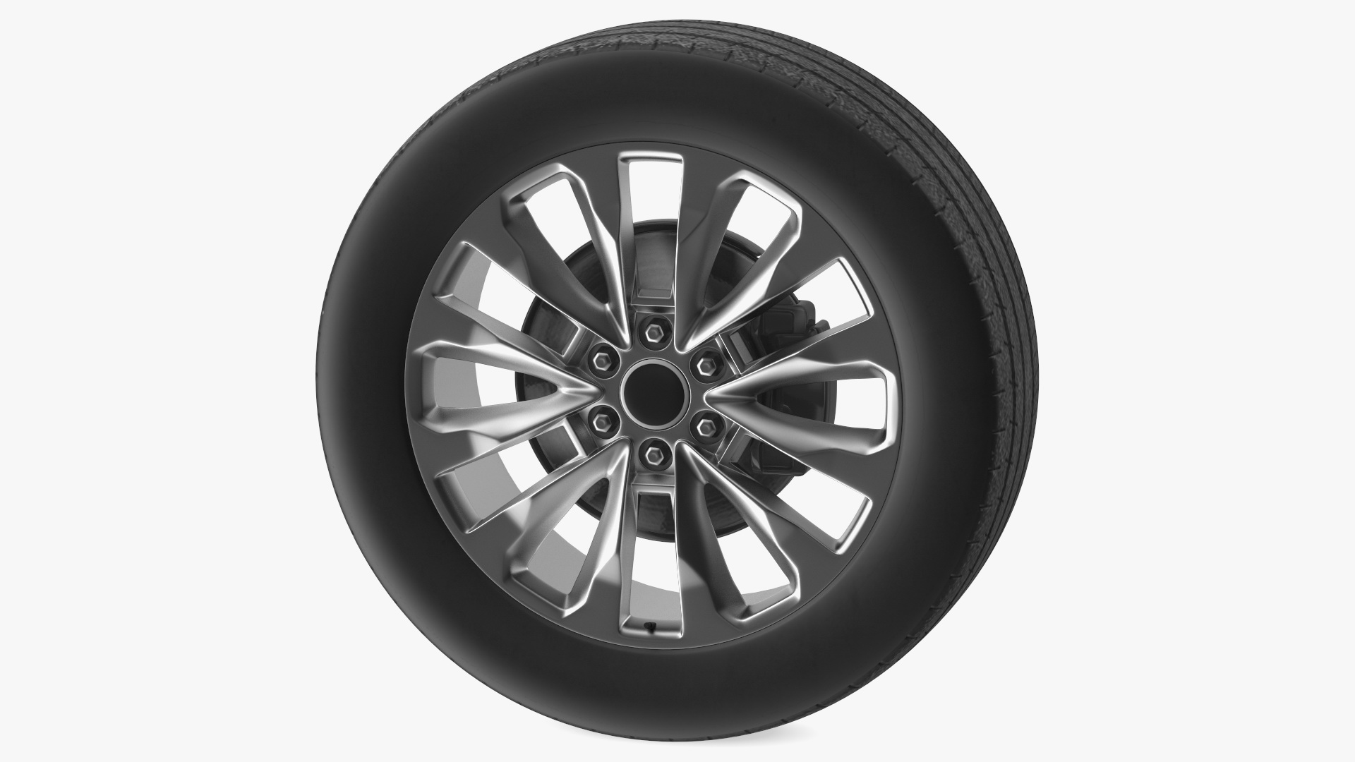 SUV Wheel 3D model