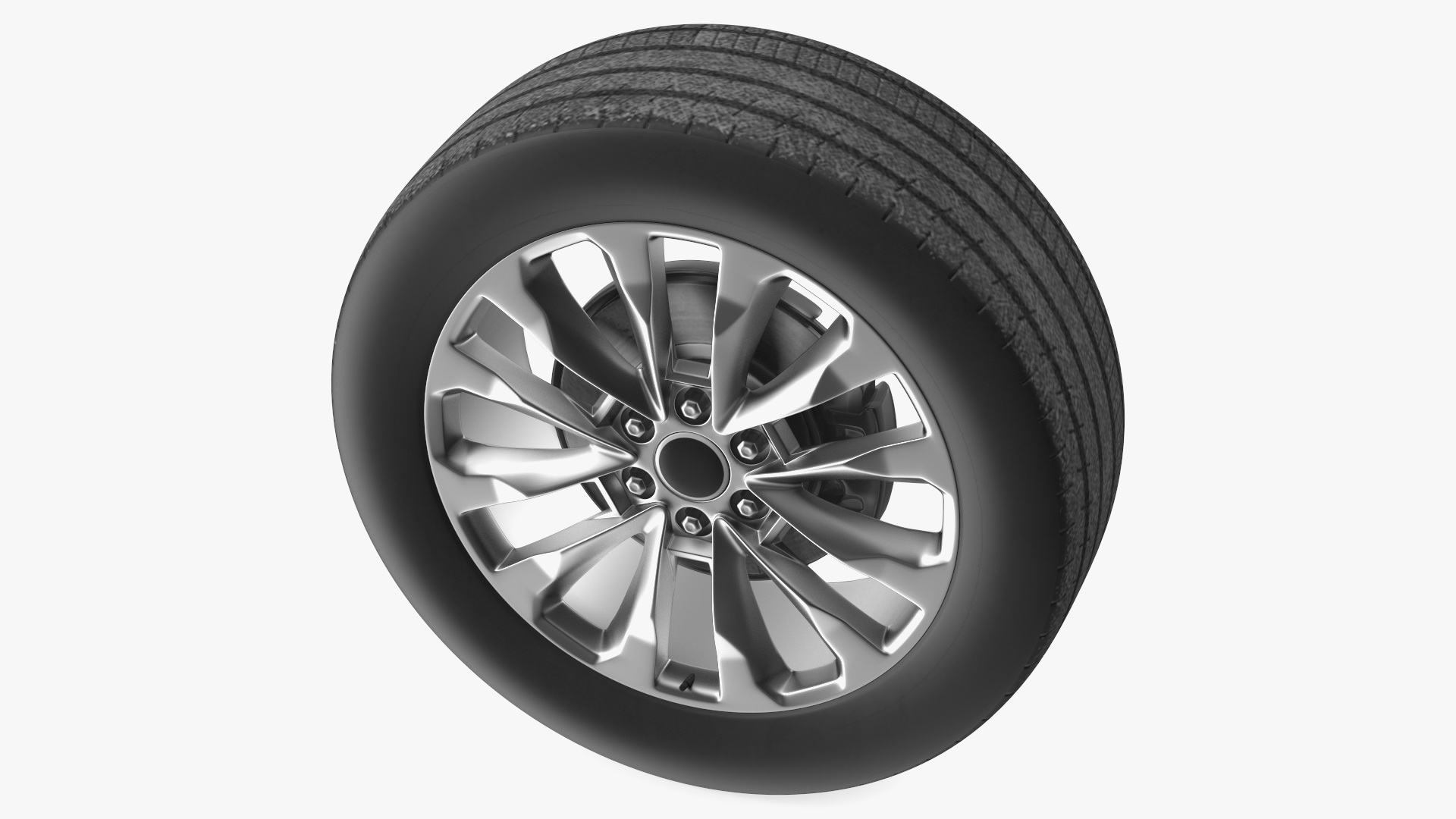 SUV Wheel 3D model
