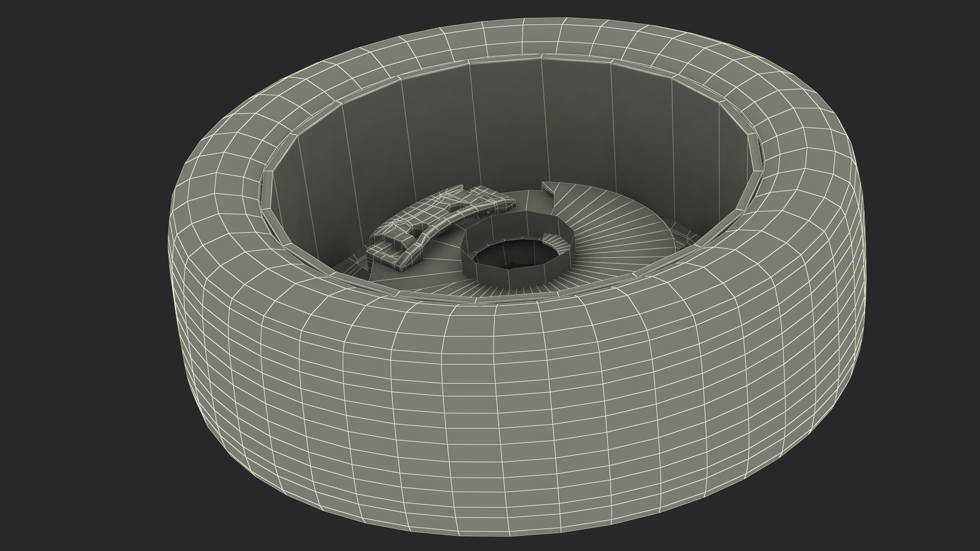 SUV Wheel 3D model