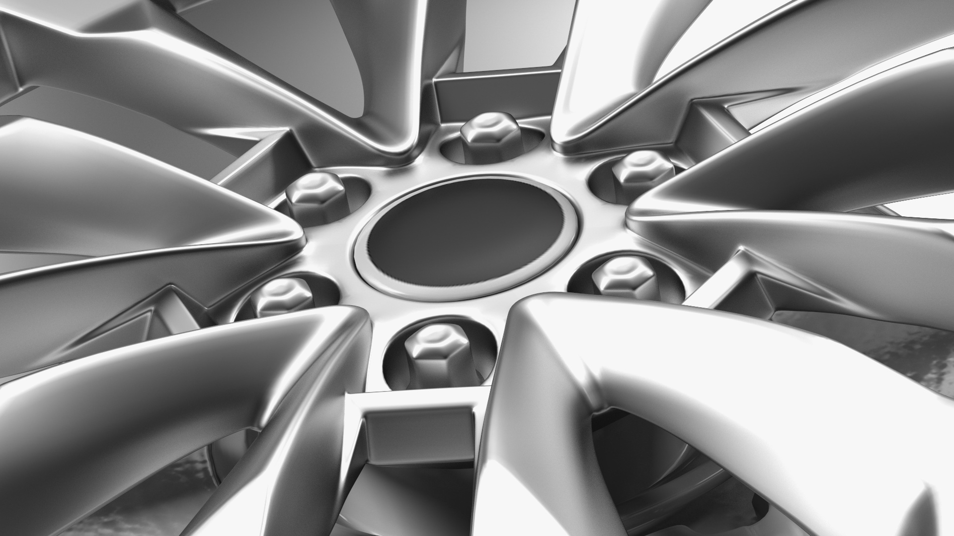 SUV Wheel 3D model