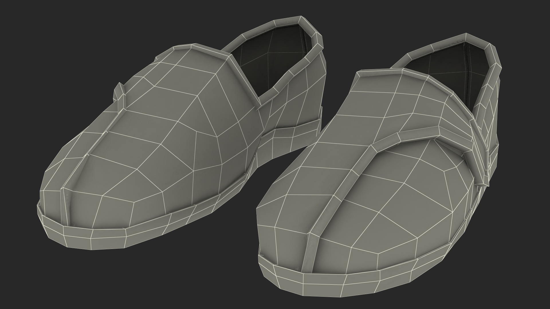 Old Lady wearing Apron Siting Pose 3D model