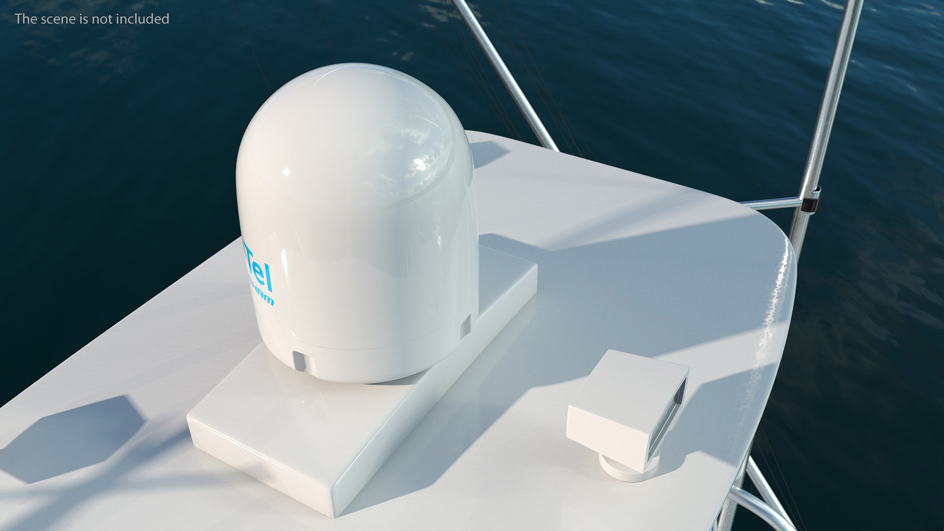 Sea Tel Cobham Satellite Antenna Dome 3D