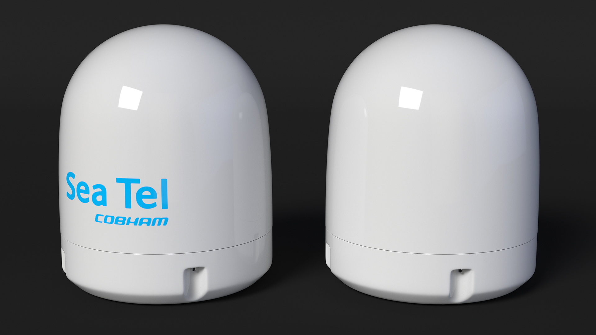 Sea Tel Cobham Satellite Antenna Dome 3D