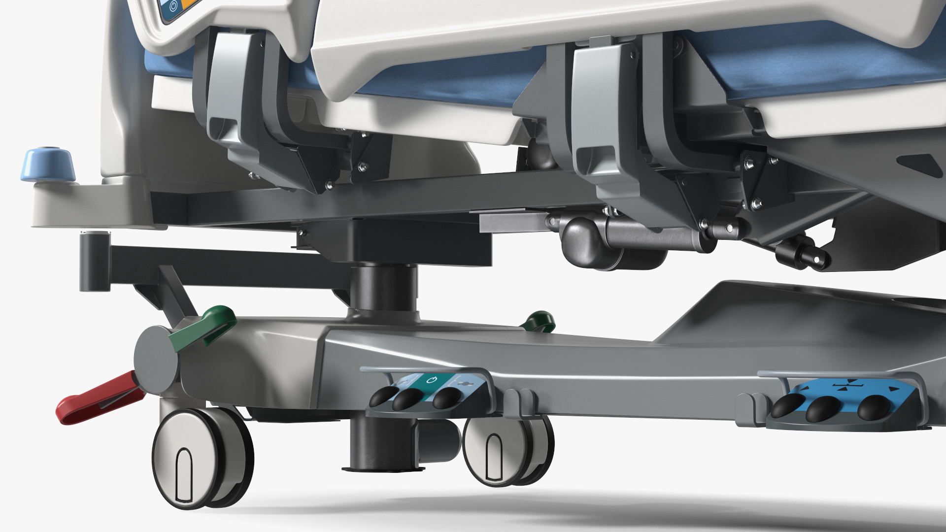 3D model Patient on LINET Intensive Care Bed
