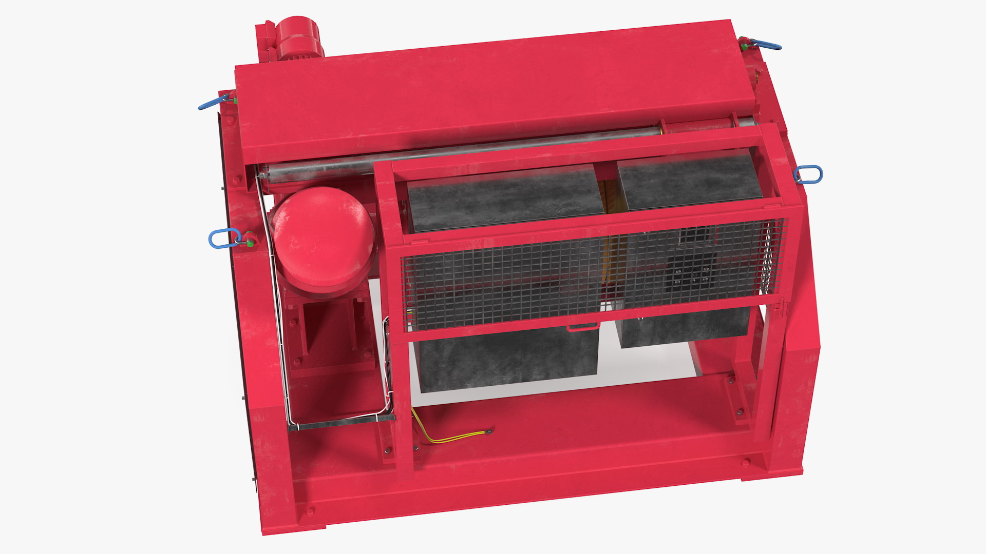 Romica Mooring Winch Rigged 3D