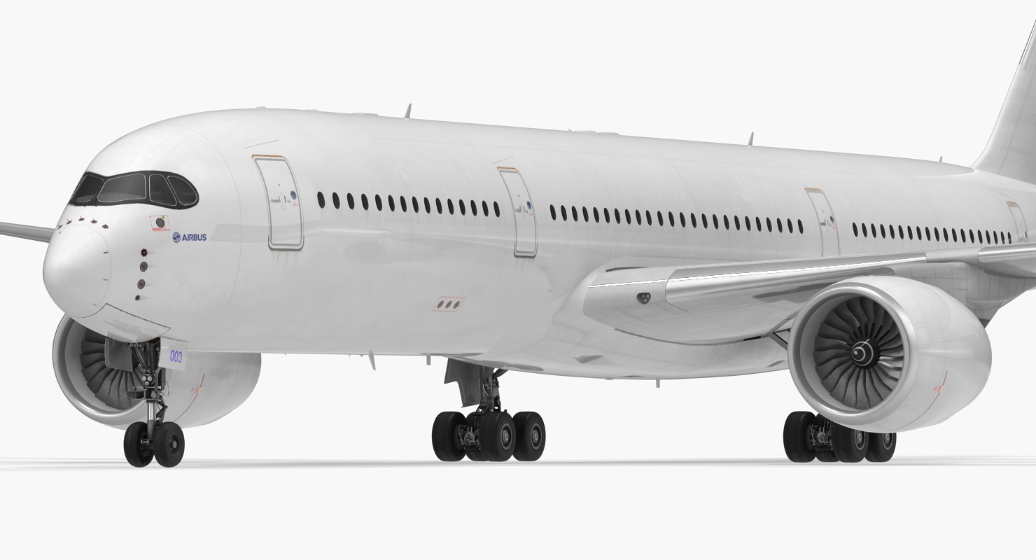 3D Airbus A350 900 Generic model