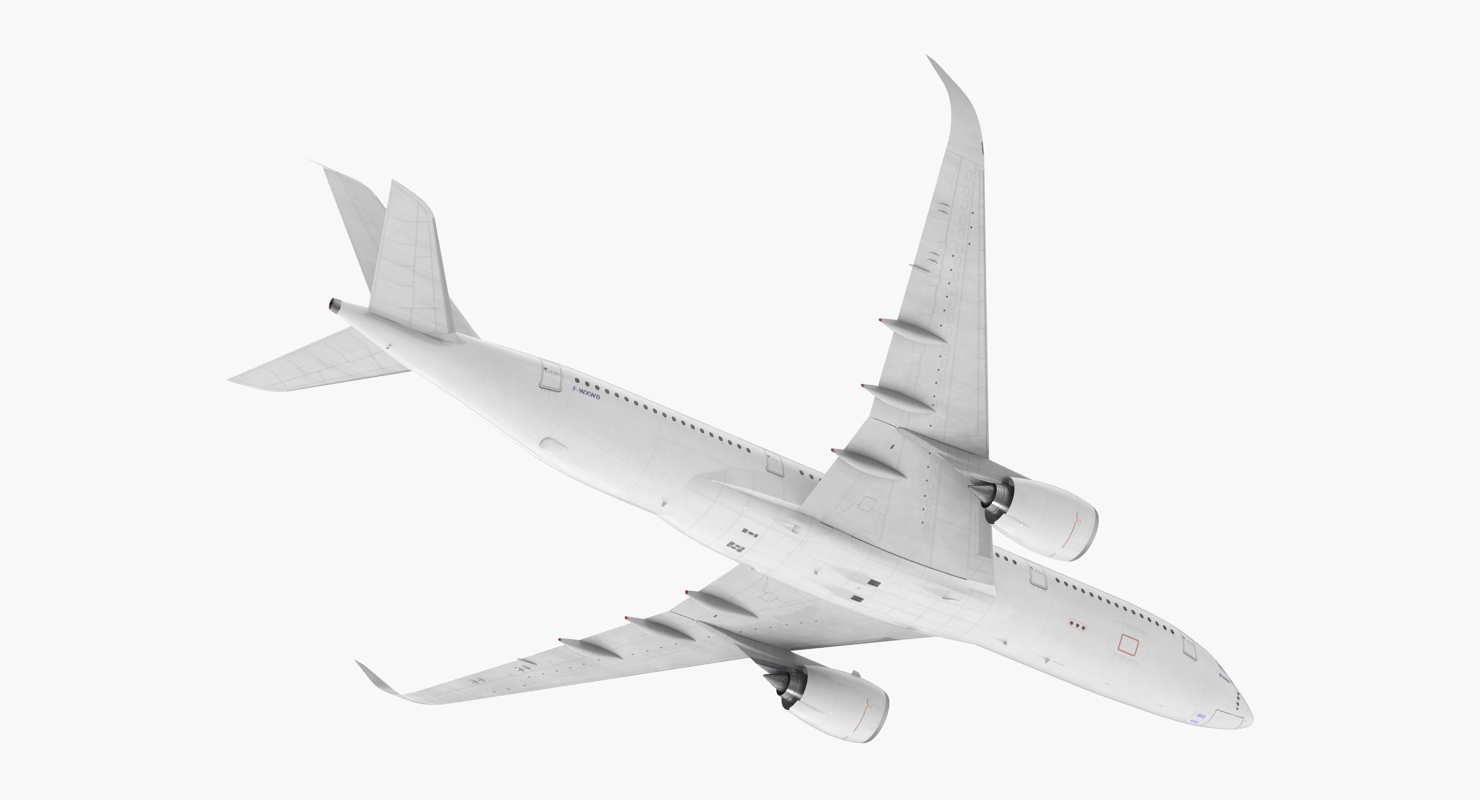 3D Airbus A350 900 Generic model