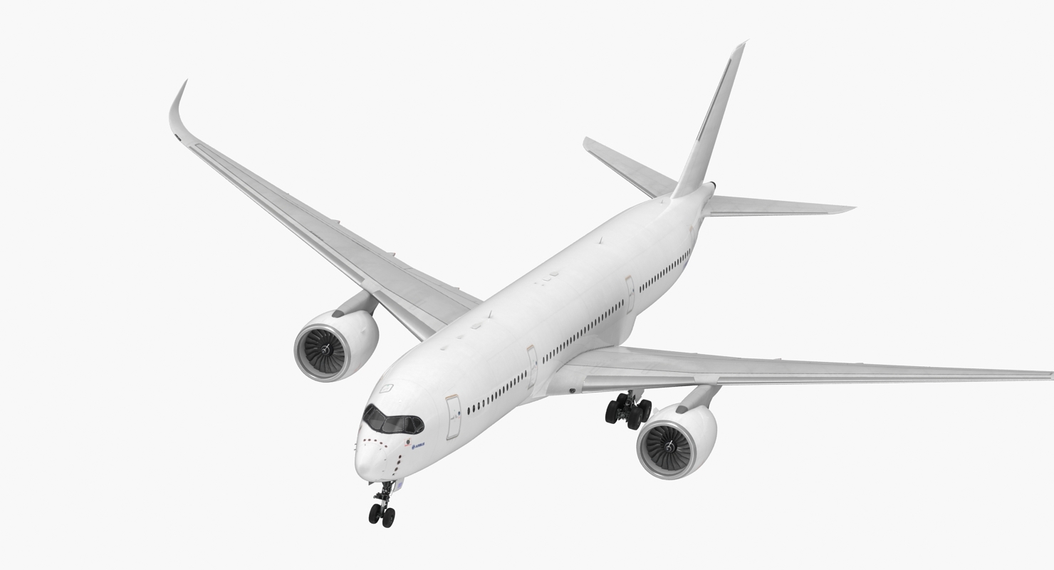 3D Airbus A350 900 Generic model