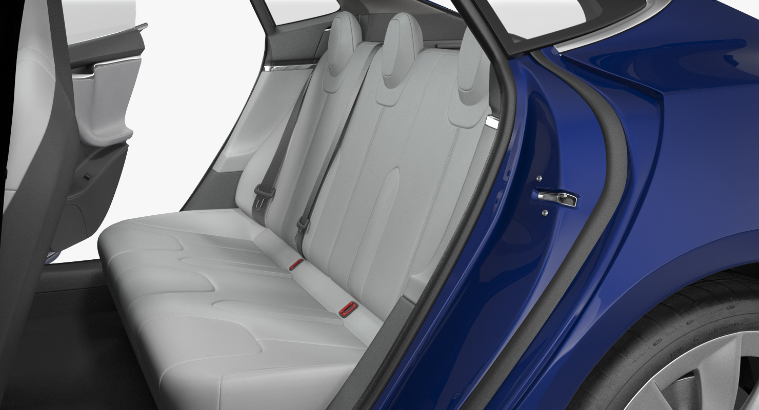3D Tesla Model S 75 2017