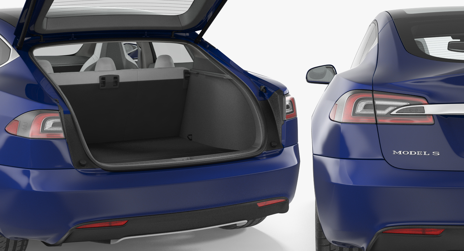 3D Tesla Model S 75 2017