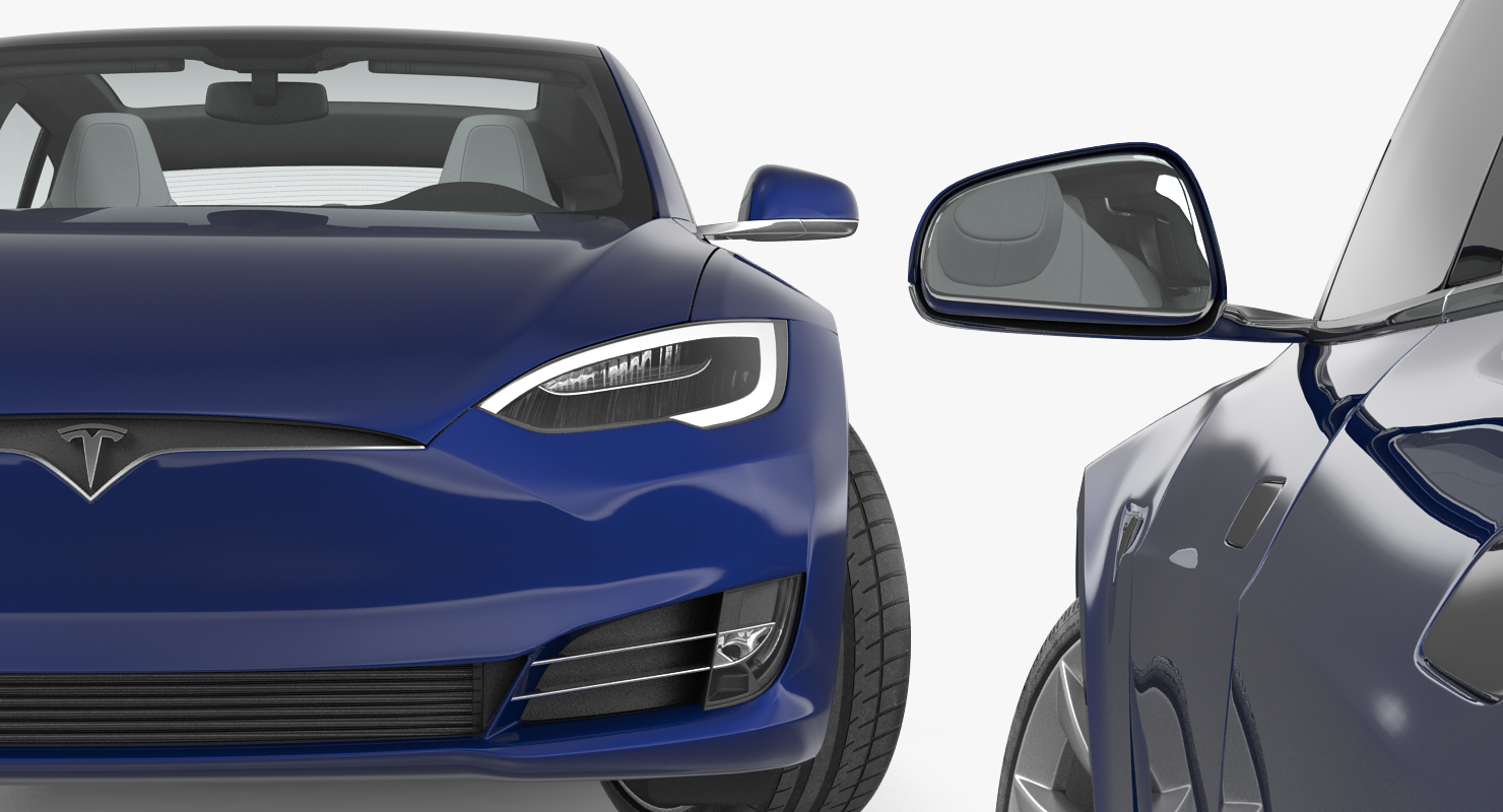 3D Tesla Model S 75 2017