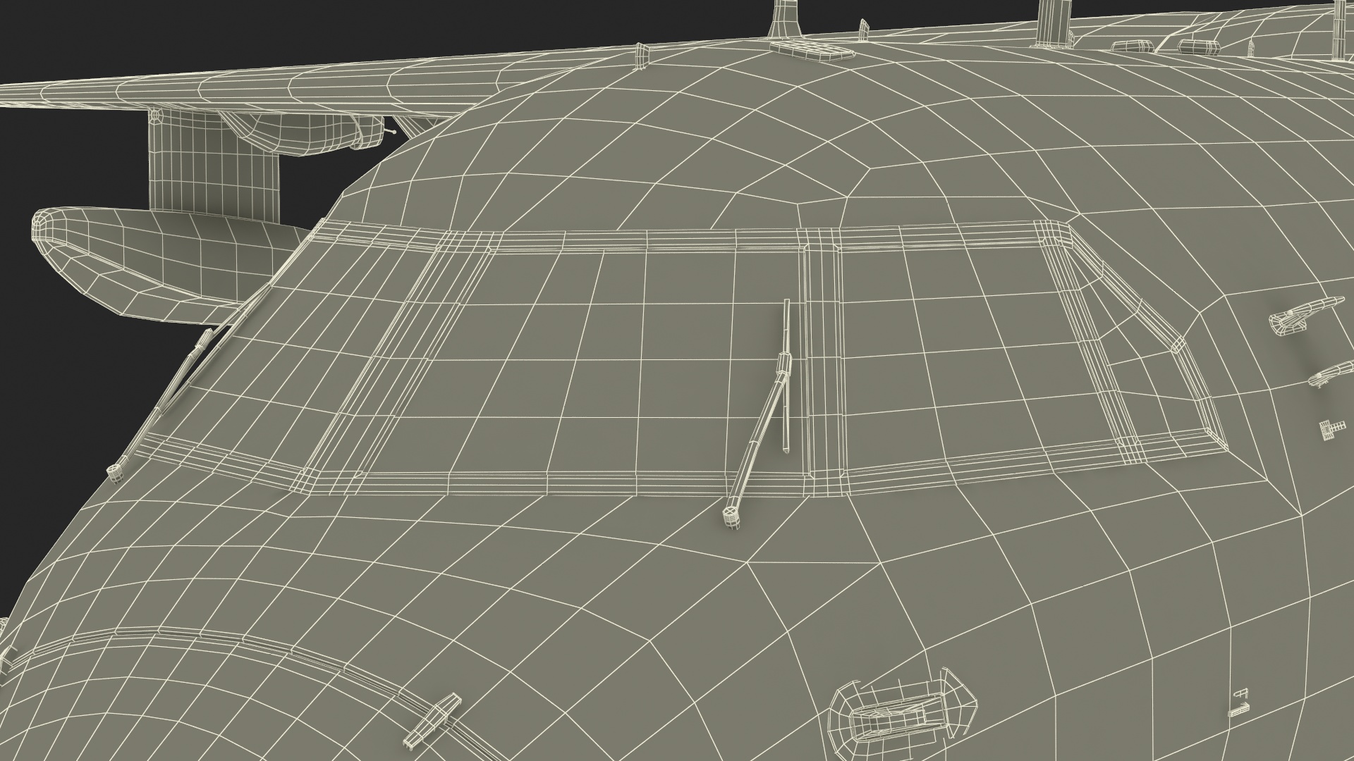 Beriev Be 200 Aircraft Rigged 3D model