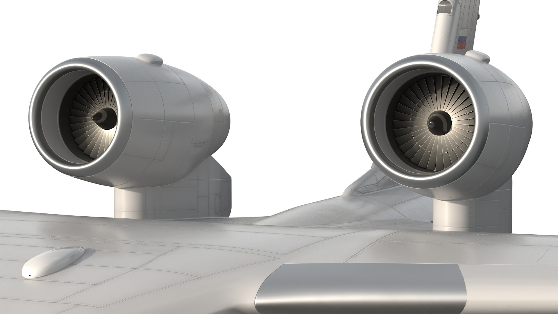 Beriev Be 200 Aircraft Rigged 3D model