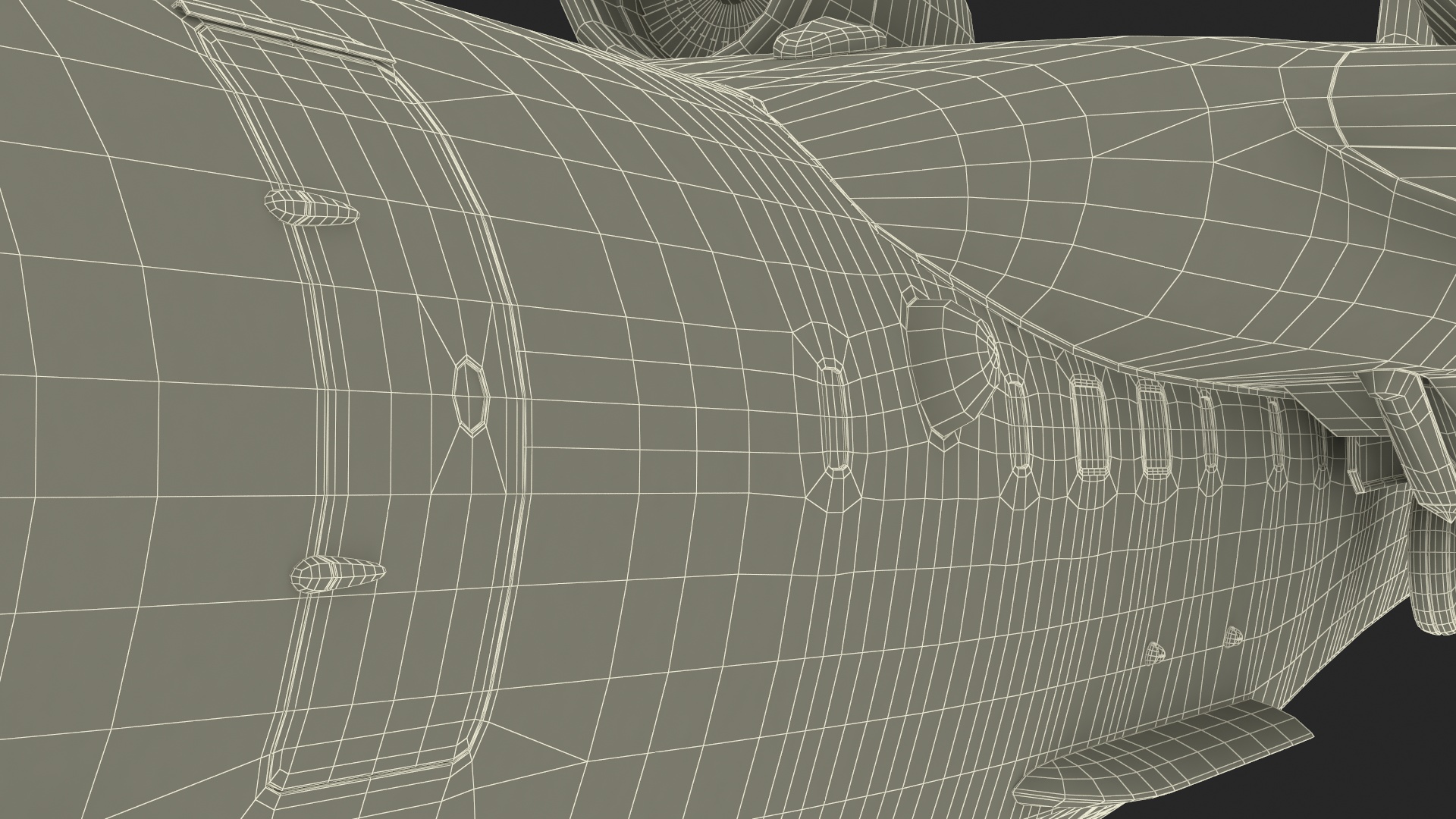 Beriev Be 200 Aircraft Rigged 3D model
