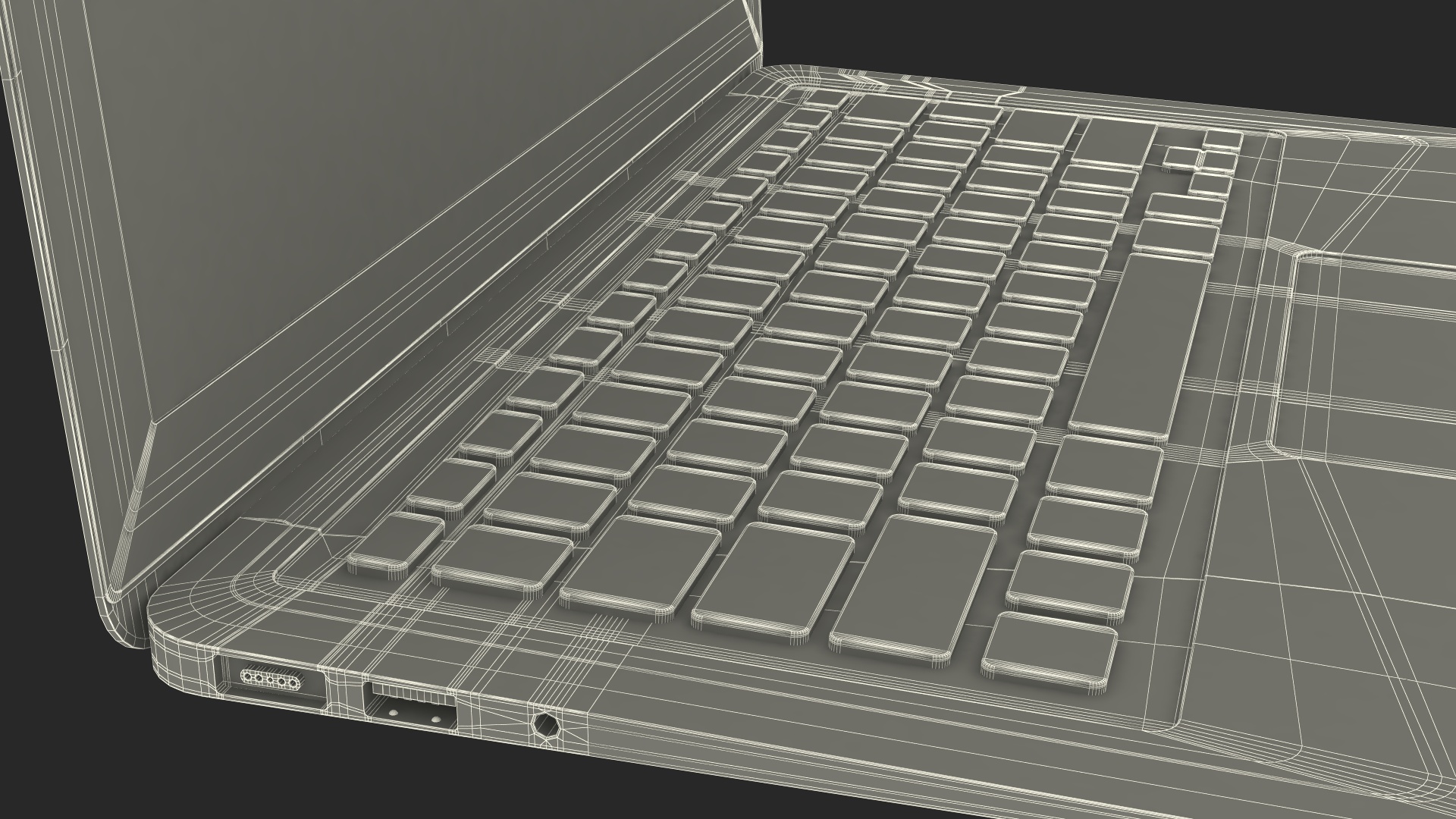 3D model Laptop Computer