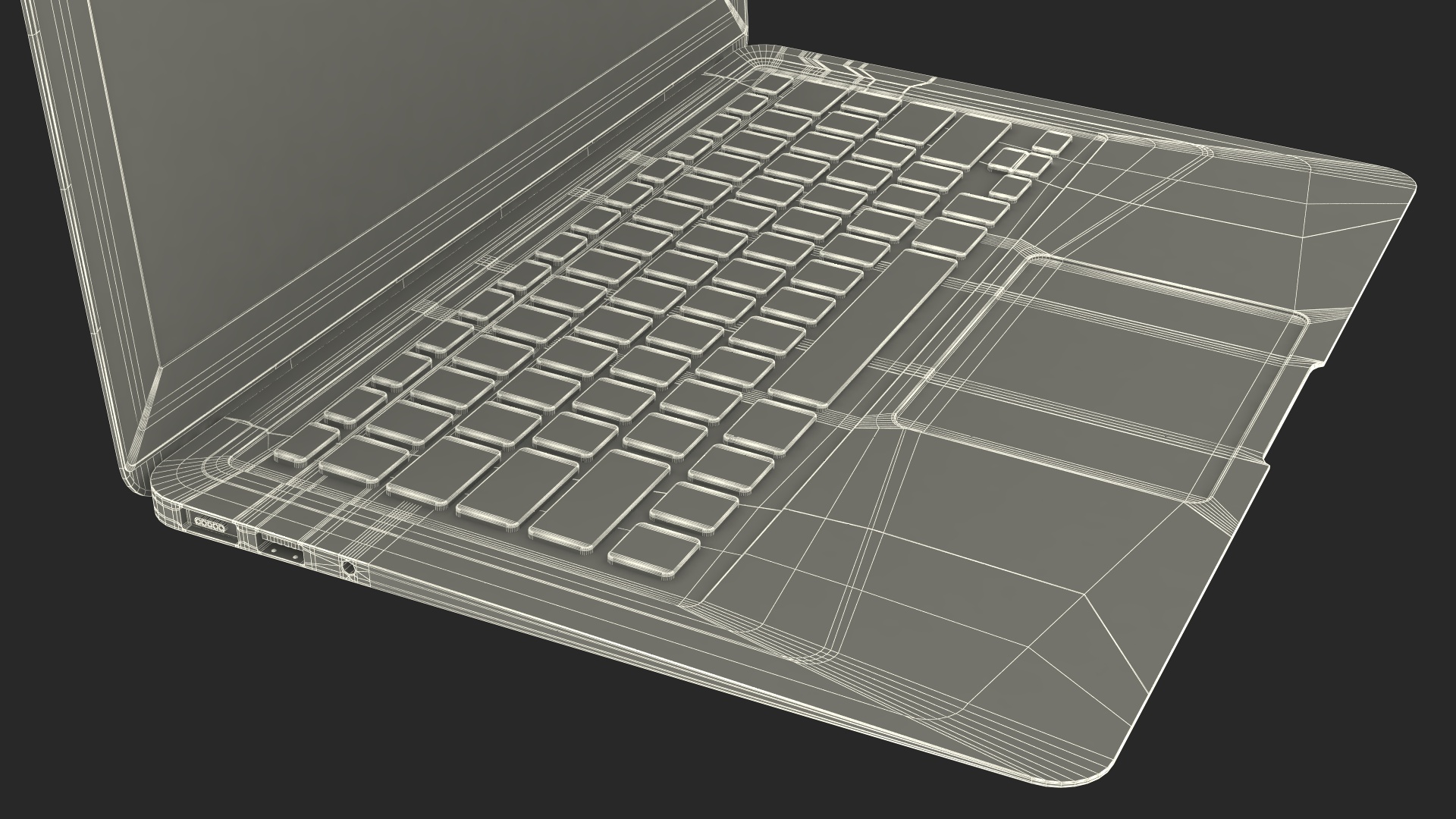 3D model Laptop Computer