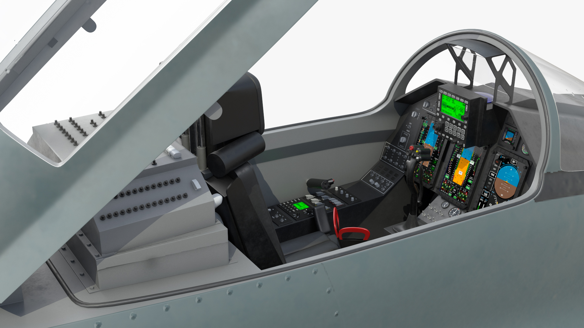 MiG 29KR Fulcrum D Russian Navy with Armament Rigged 3D