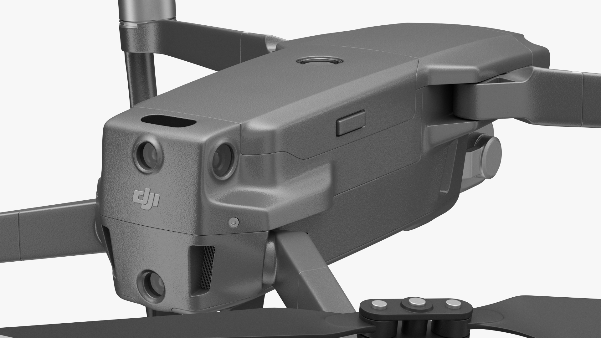 DJI Mavic 2 Pro Quadcopter with 4K Hasselblad Camera Rigged 3D model
