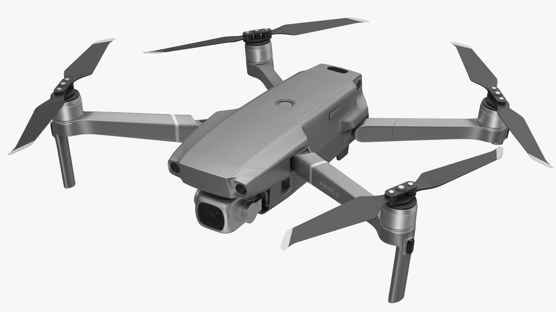 DJI Mavic 2 Pro Quadcopter with 4K Hasselblad Camera Rigged 3D model