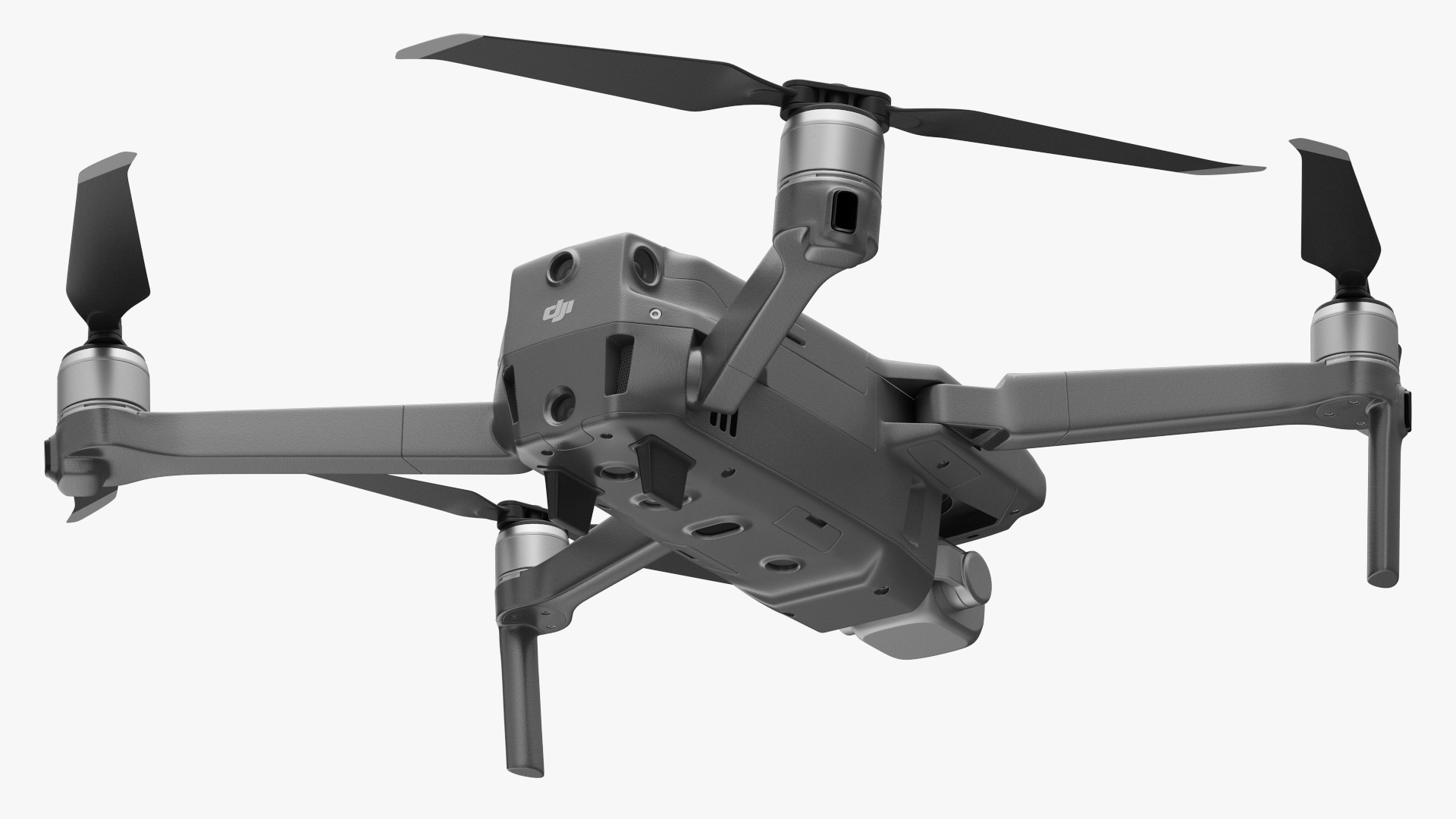 DJI Mavic 2 Pro Quadcopter with 4K Hasselblad Camera Rigged 3D model