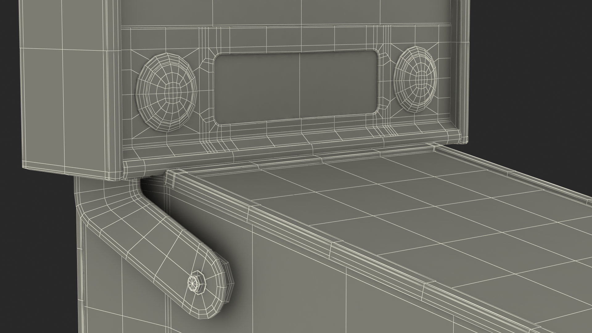 3D Classic Arcade Virtual Pinball Machine model