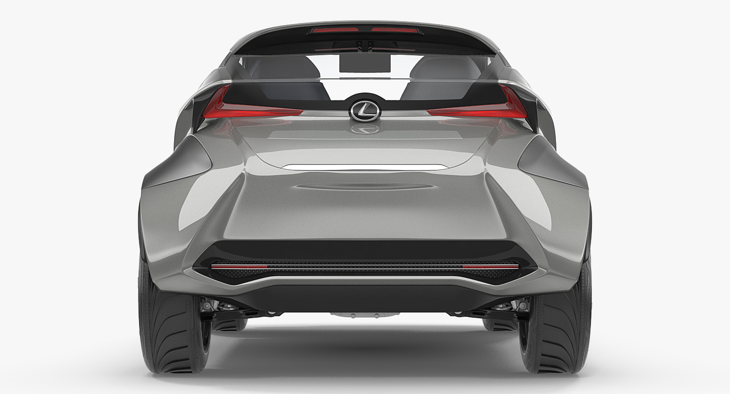 3D Concept Car Lexus LF-SA model
