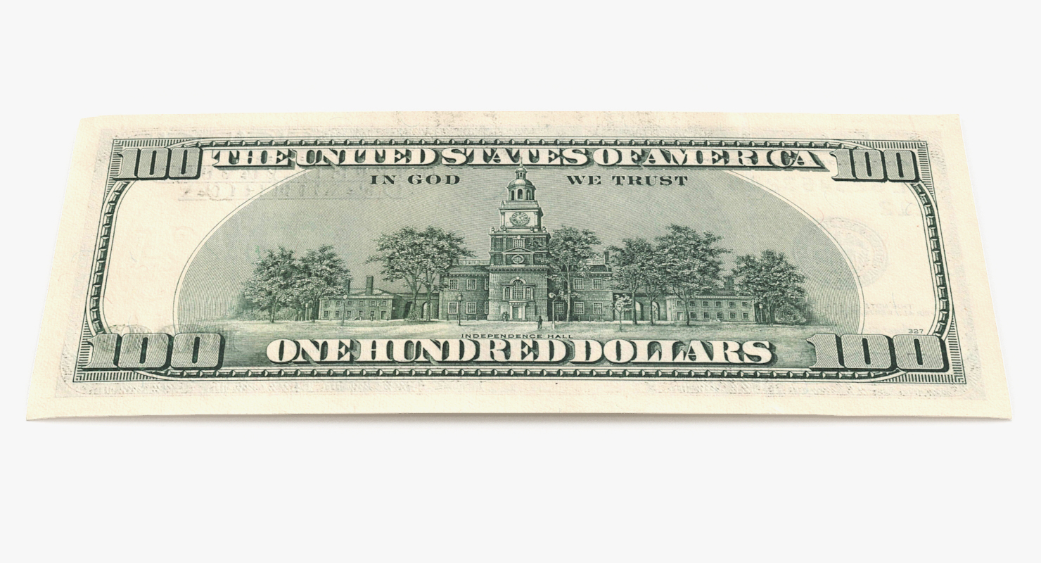 3D model 100 Dollar Bill