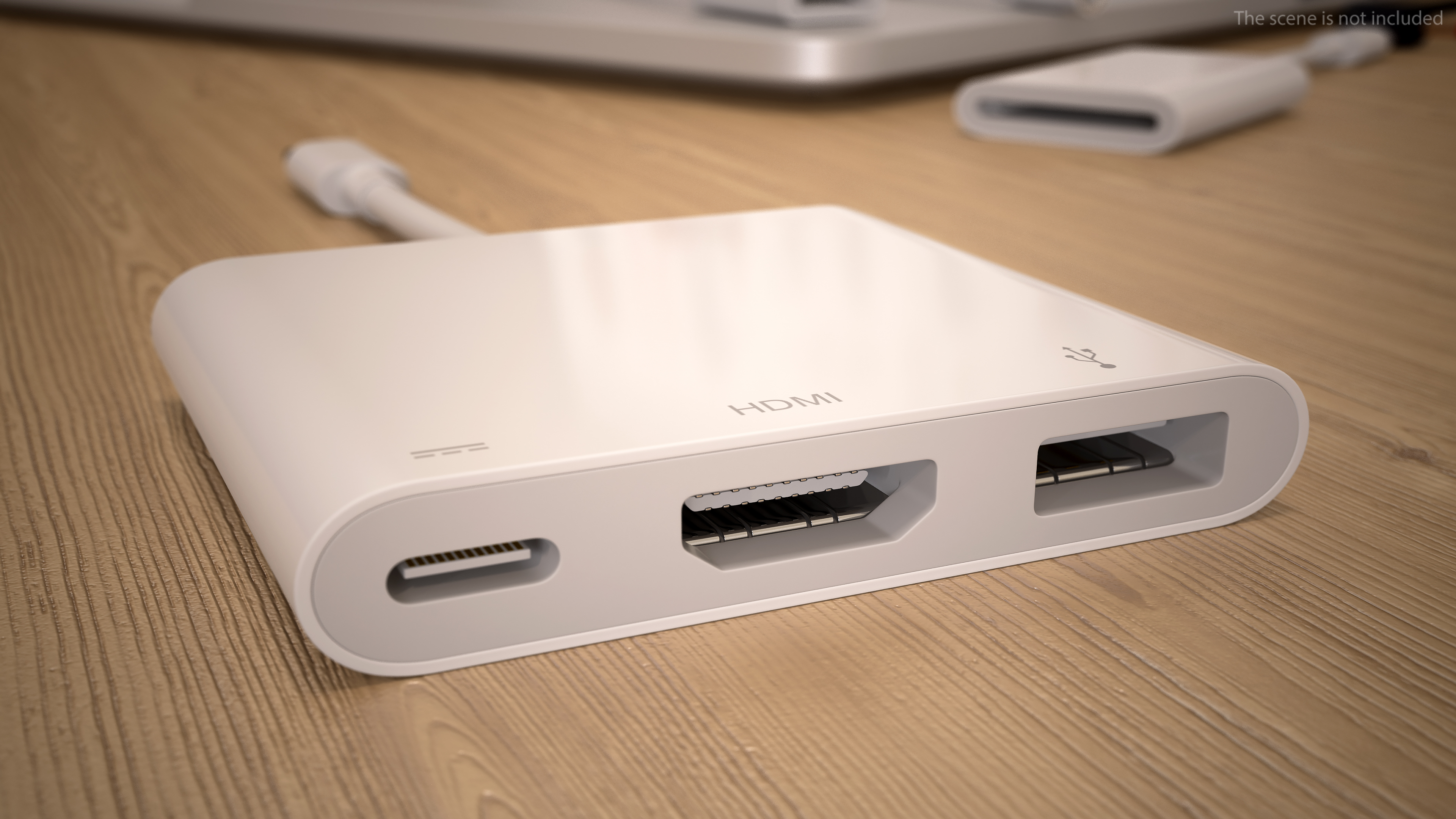 USB Type C Digital AV Multiport Adapter 3D model