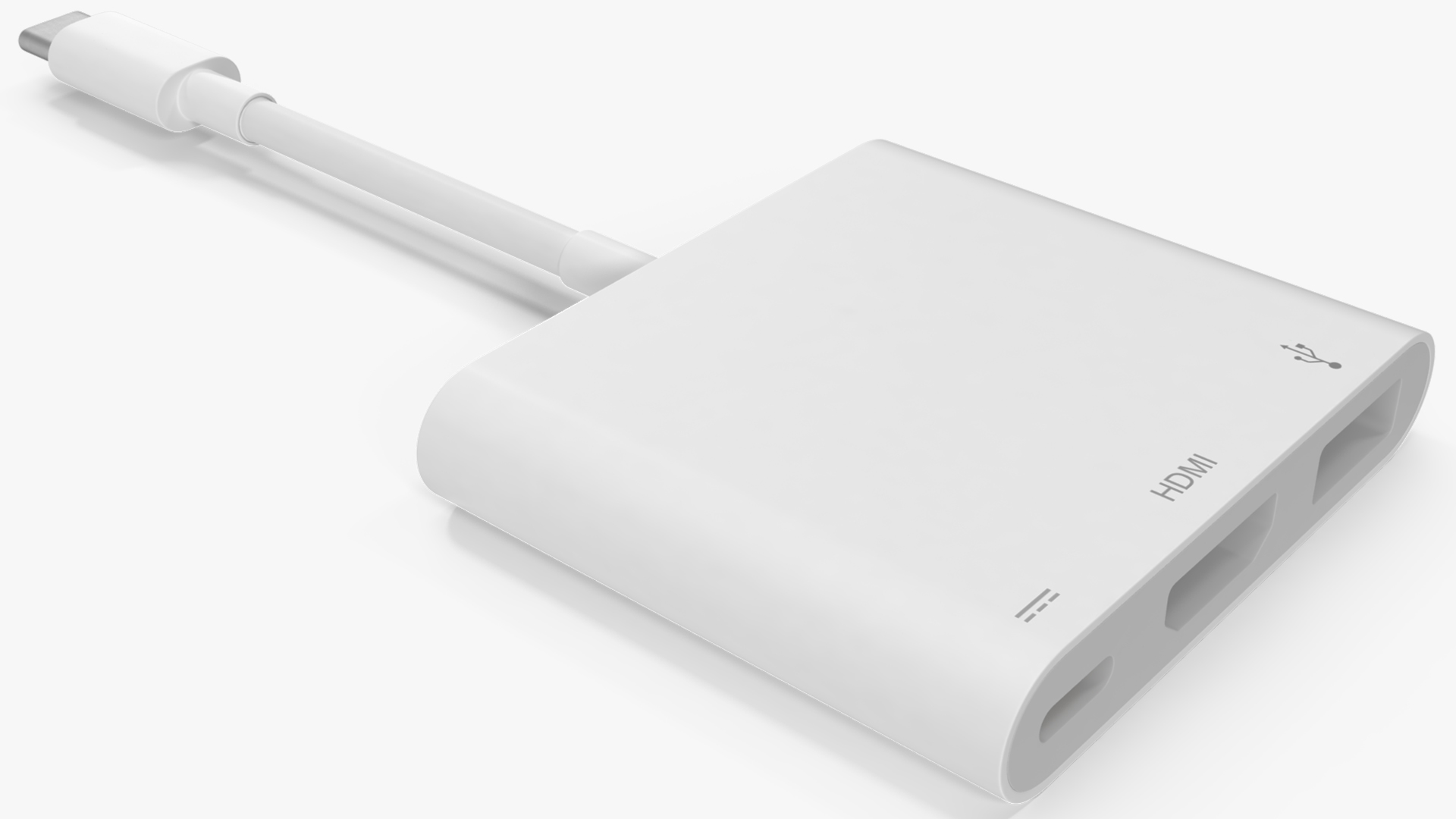 USB Type C Digital AV Multiport Adapter 3D model