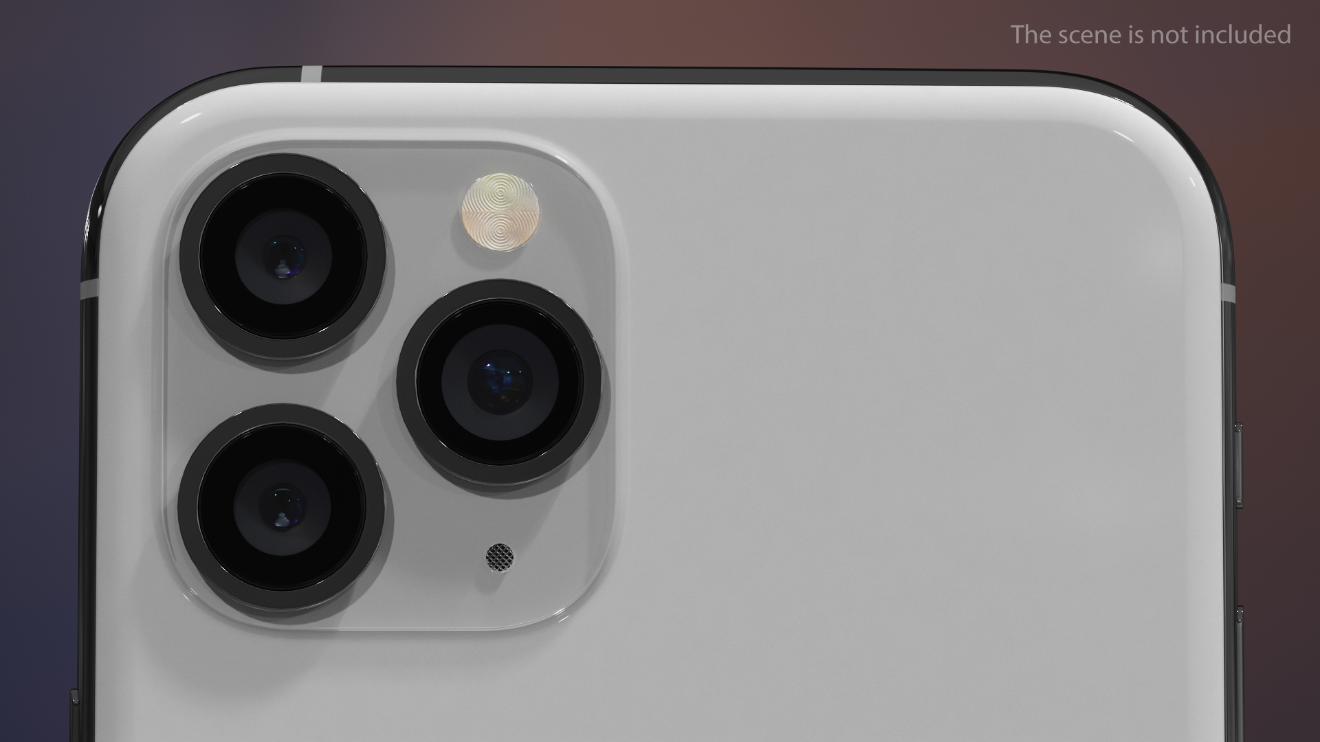 3D Apple iPhone 11 Pro Silver