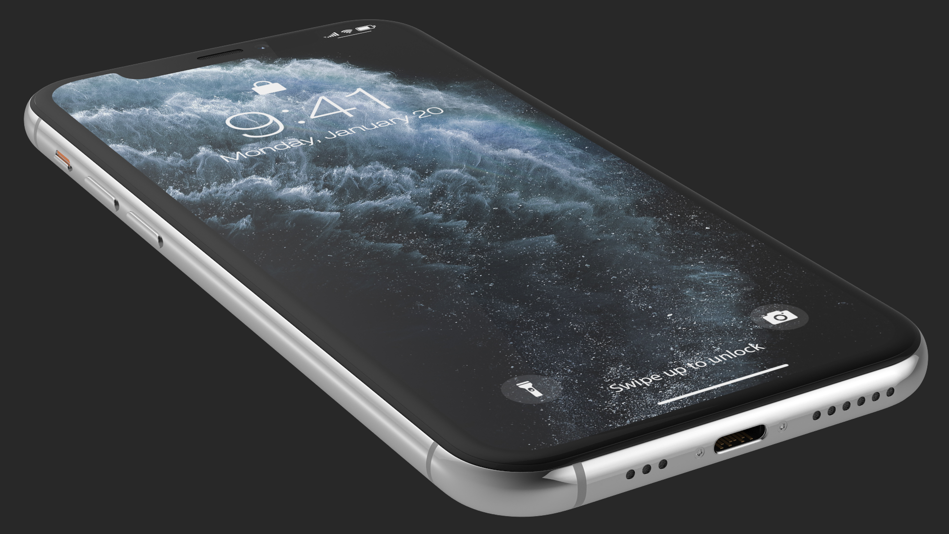 3D Apple iPhone 11 Pro Silver