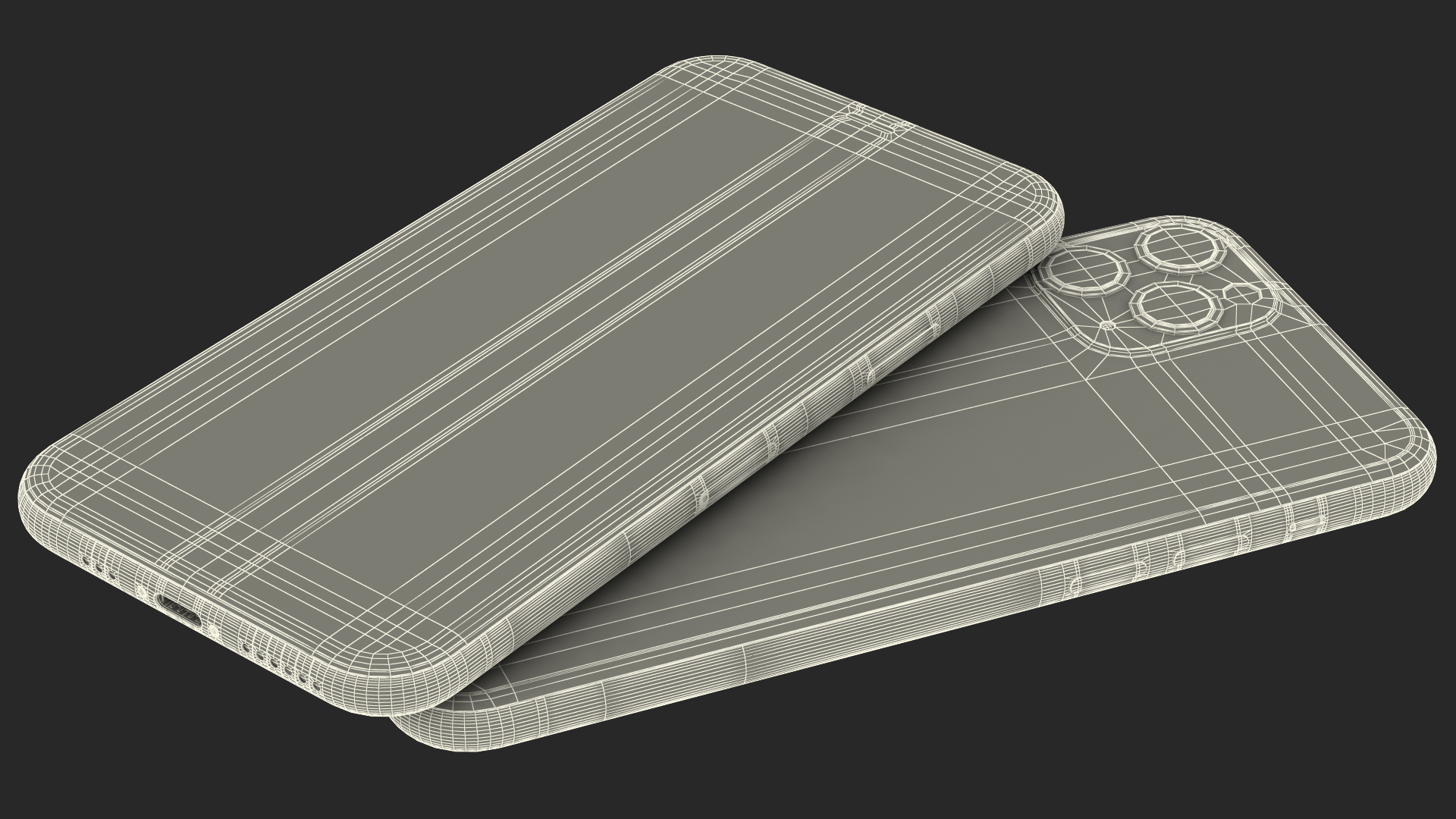 3D Apple iPhone 11 Pro Silver
