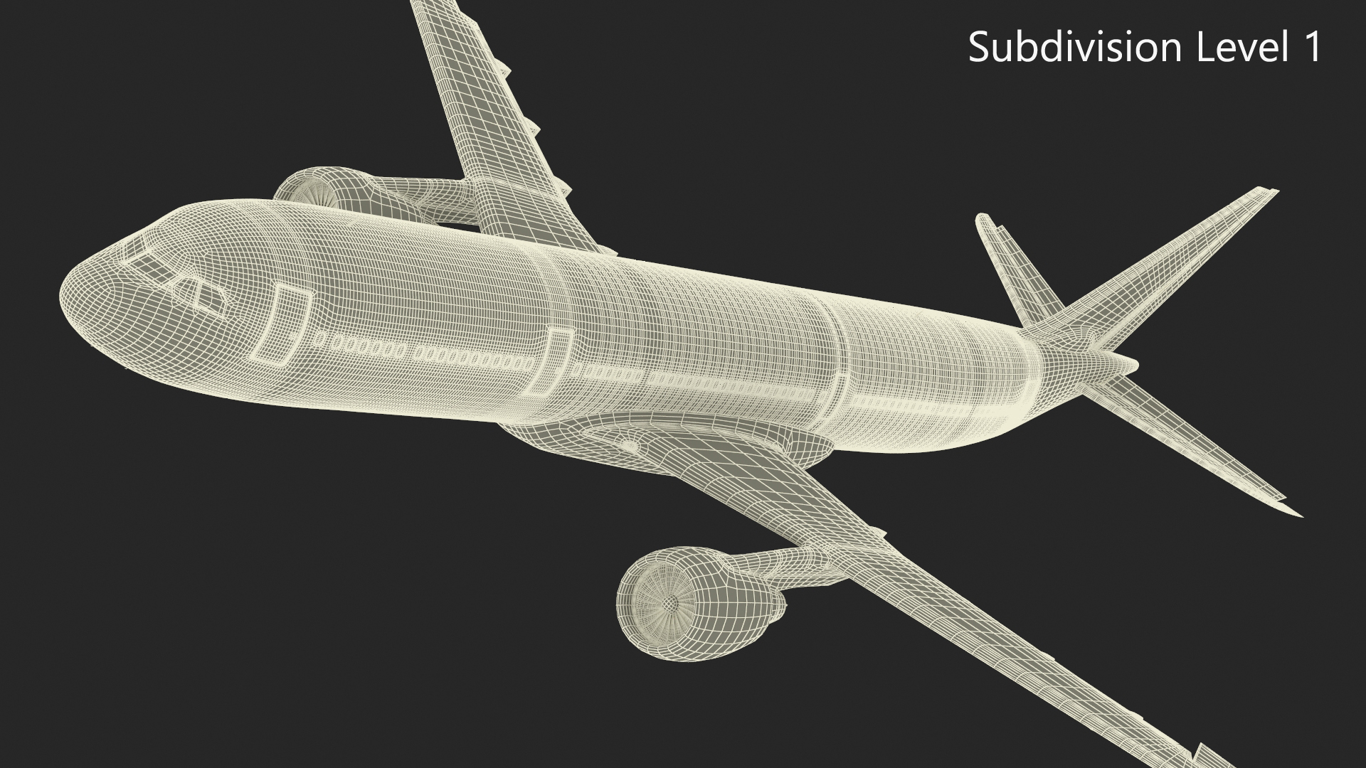 3D Commercial Airliner Airbus A330-300 Northwest Airlines Rigged