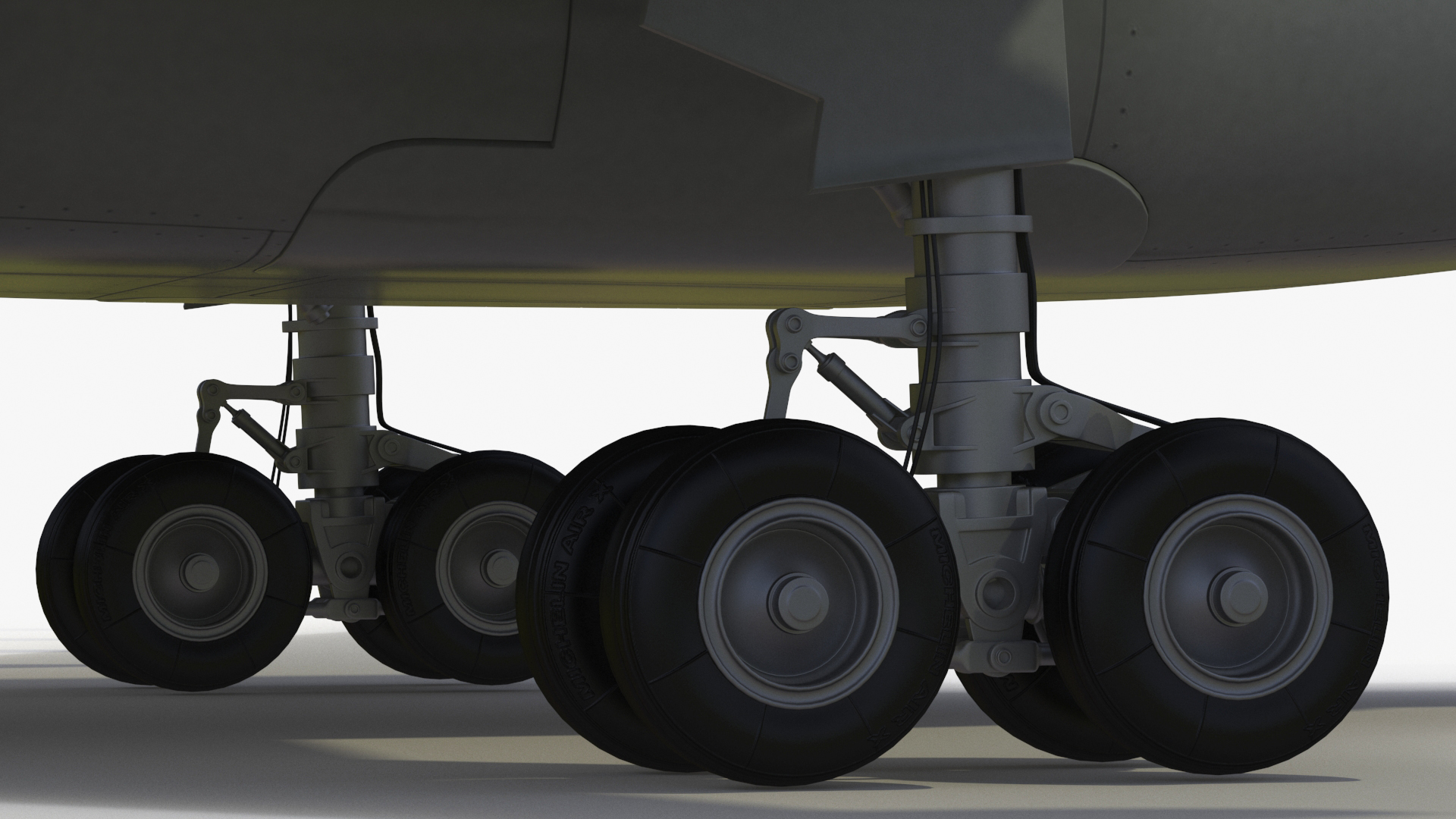 3D Commercial Airliner Airbus A330-300 Northwest Airlines Rigged