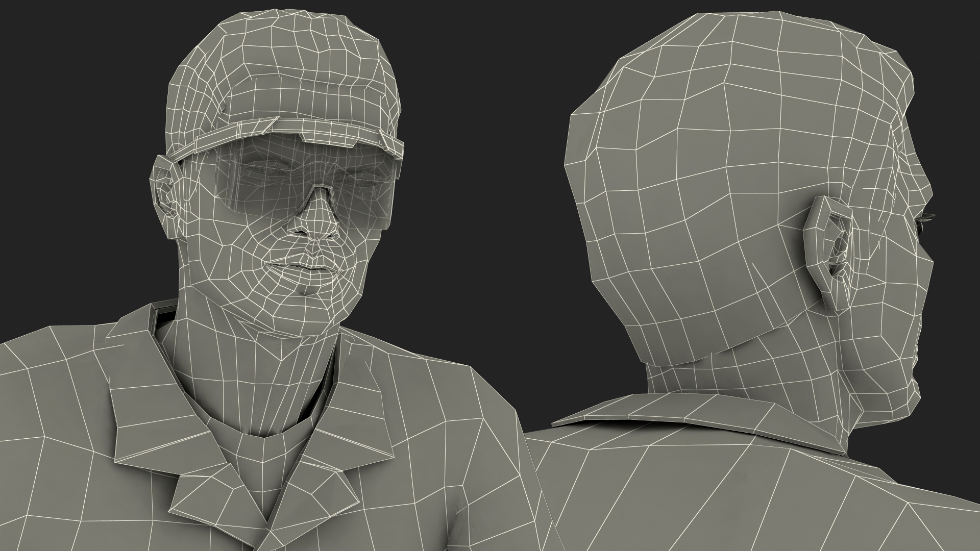 Electrician Inspecting Pose 3D