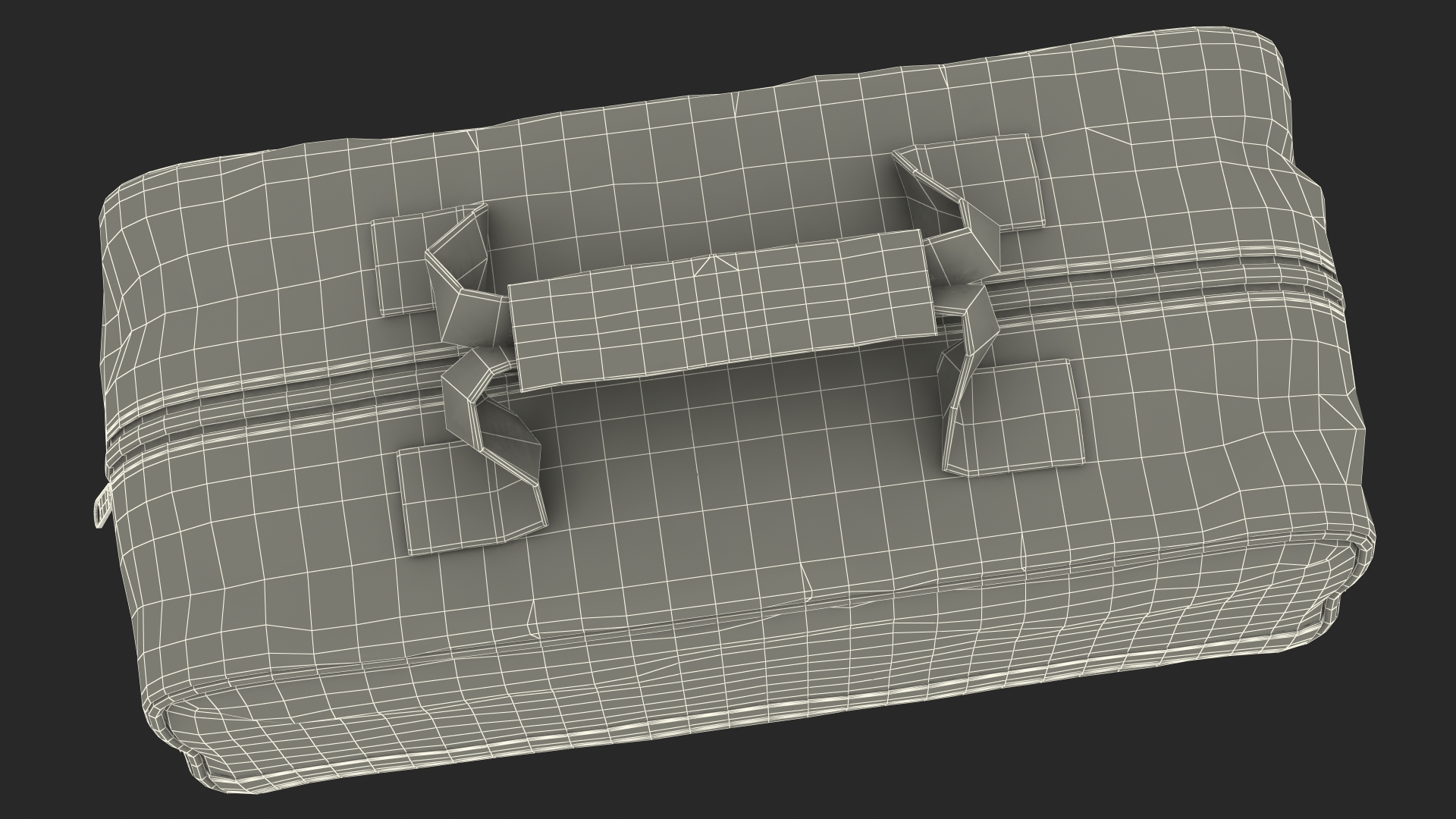 Roadside Emergency Assistance Kit Bag Closed 3D model