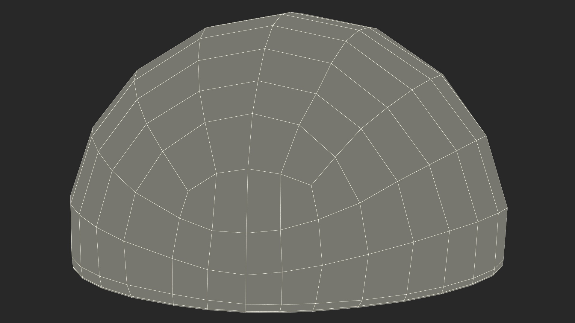 3D model Mango Fruit Half Red