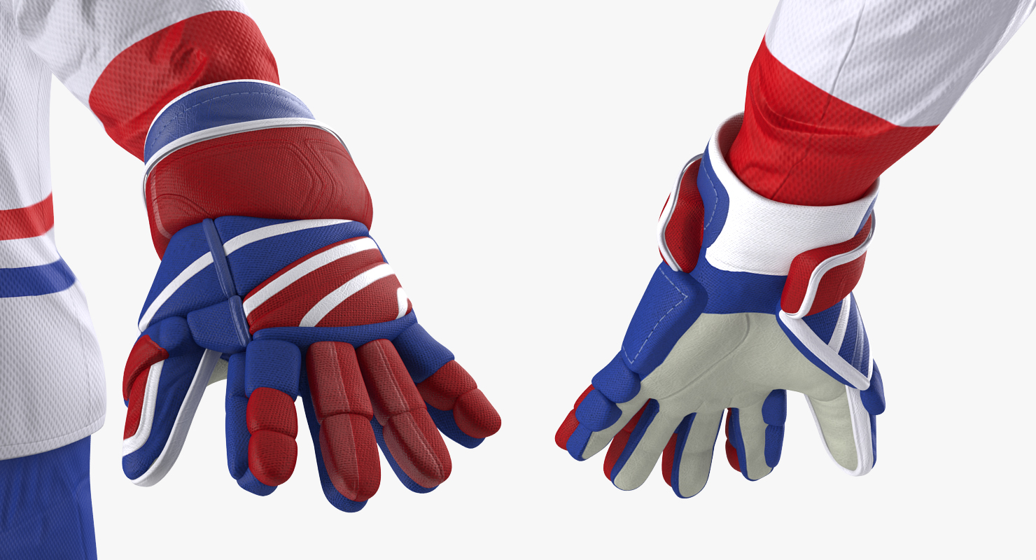 3D Hockey Player Generic 5 model