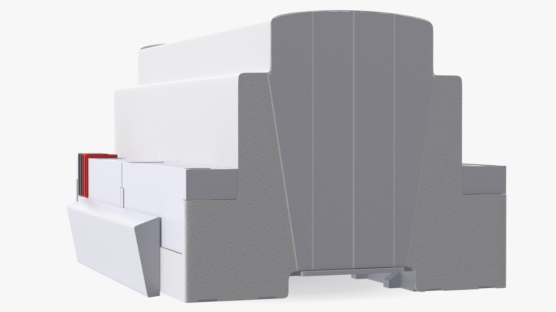 KNX Blind Actuator Eight Gang 3D model