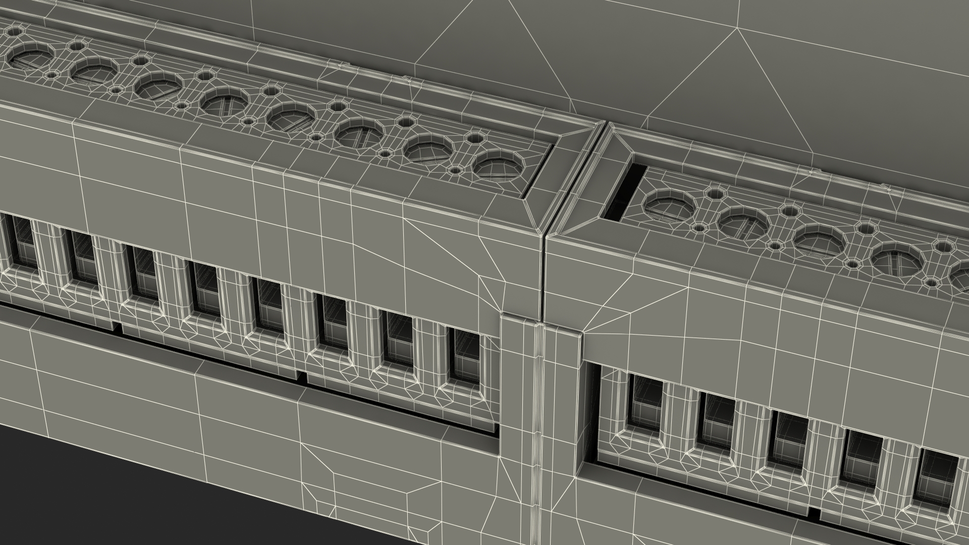 KNX Blind Actuator Eight Gang 3D model