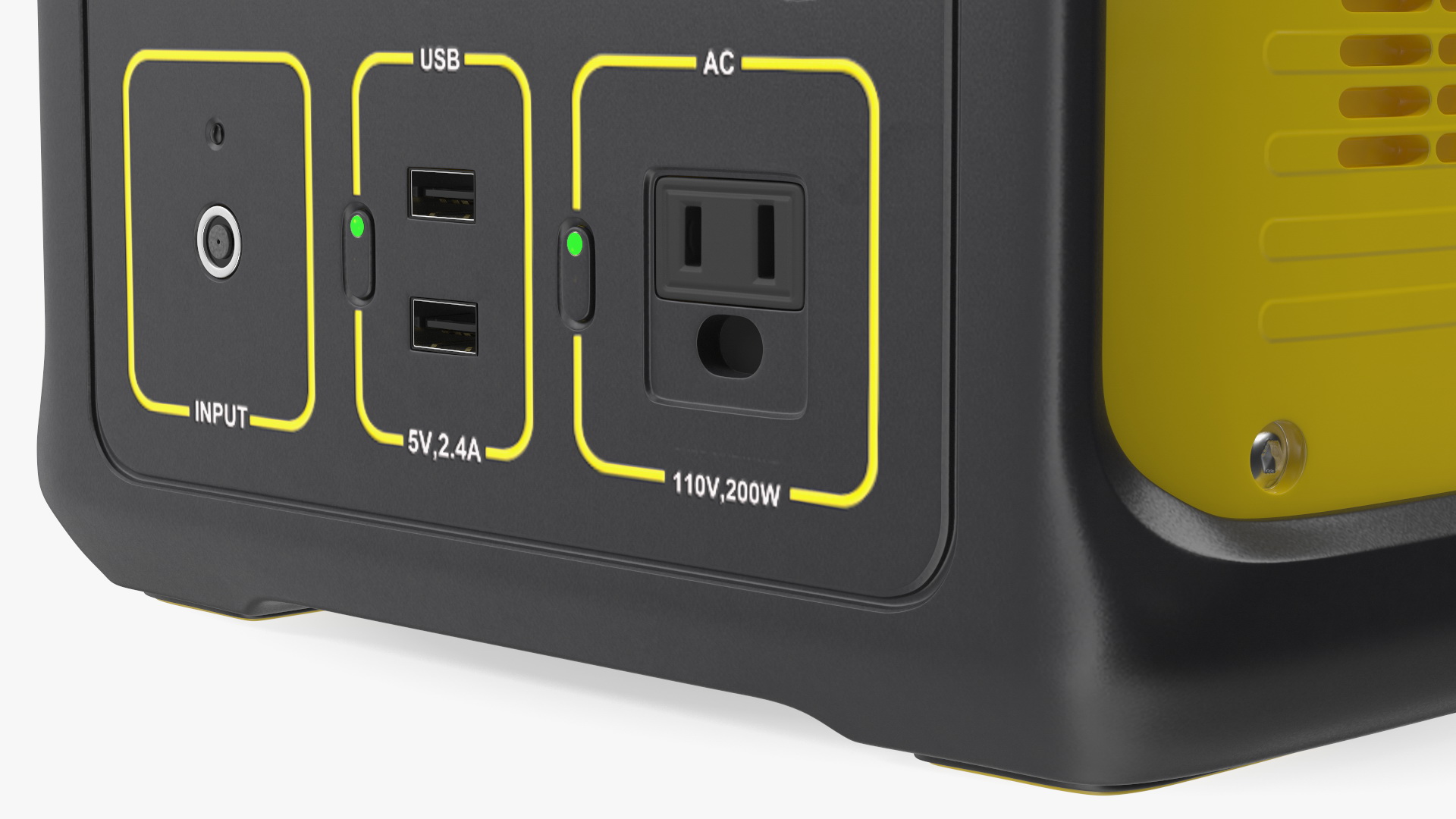 Outdoor Energy Storage Supply 3D model