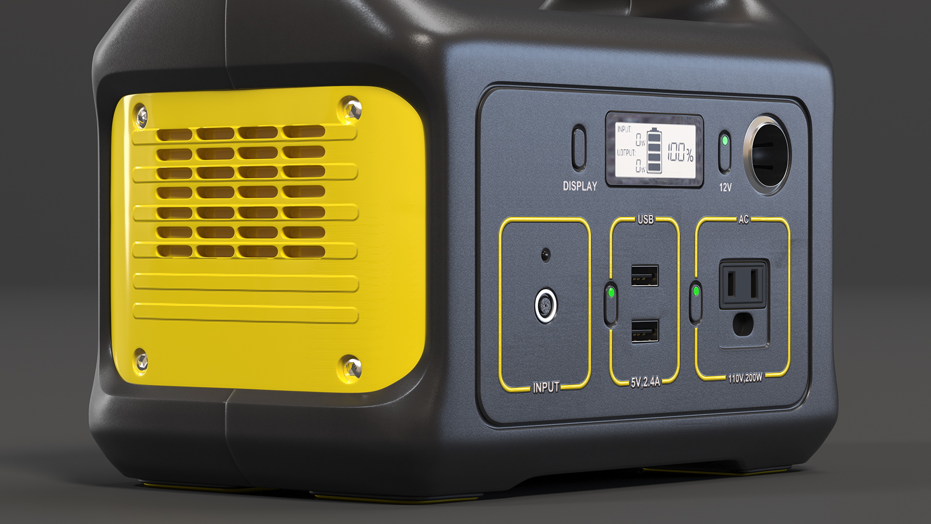 Outdoor Energy Storage Supply 3D model