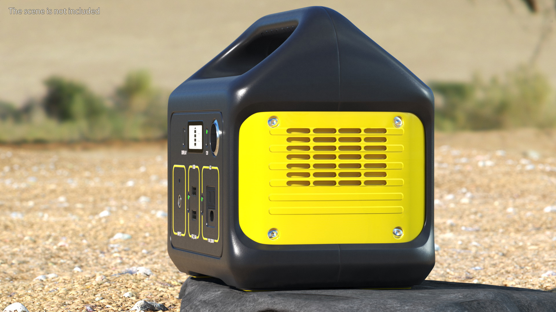 Outdoor Energy Storage Supply 3D model