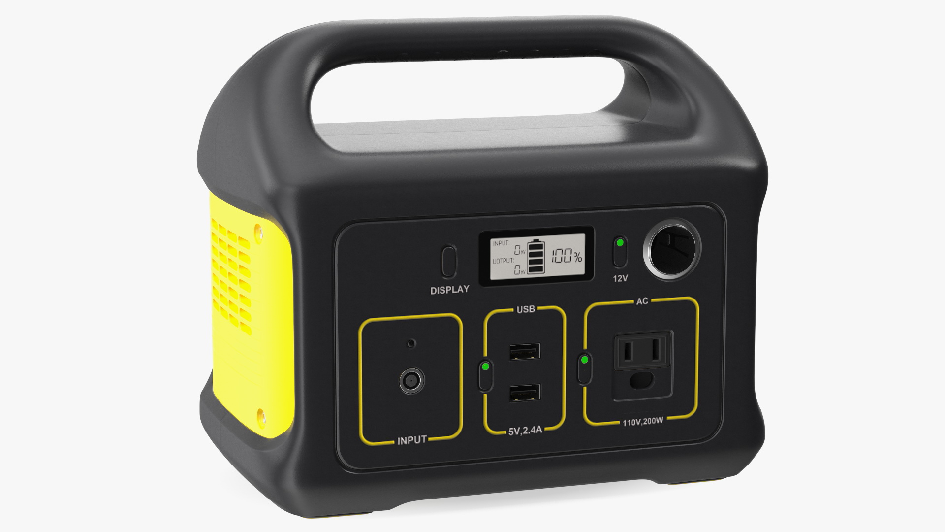 Outdoor Energy Storage Supply 3D model