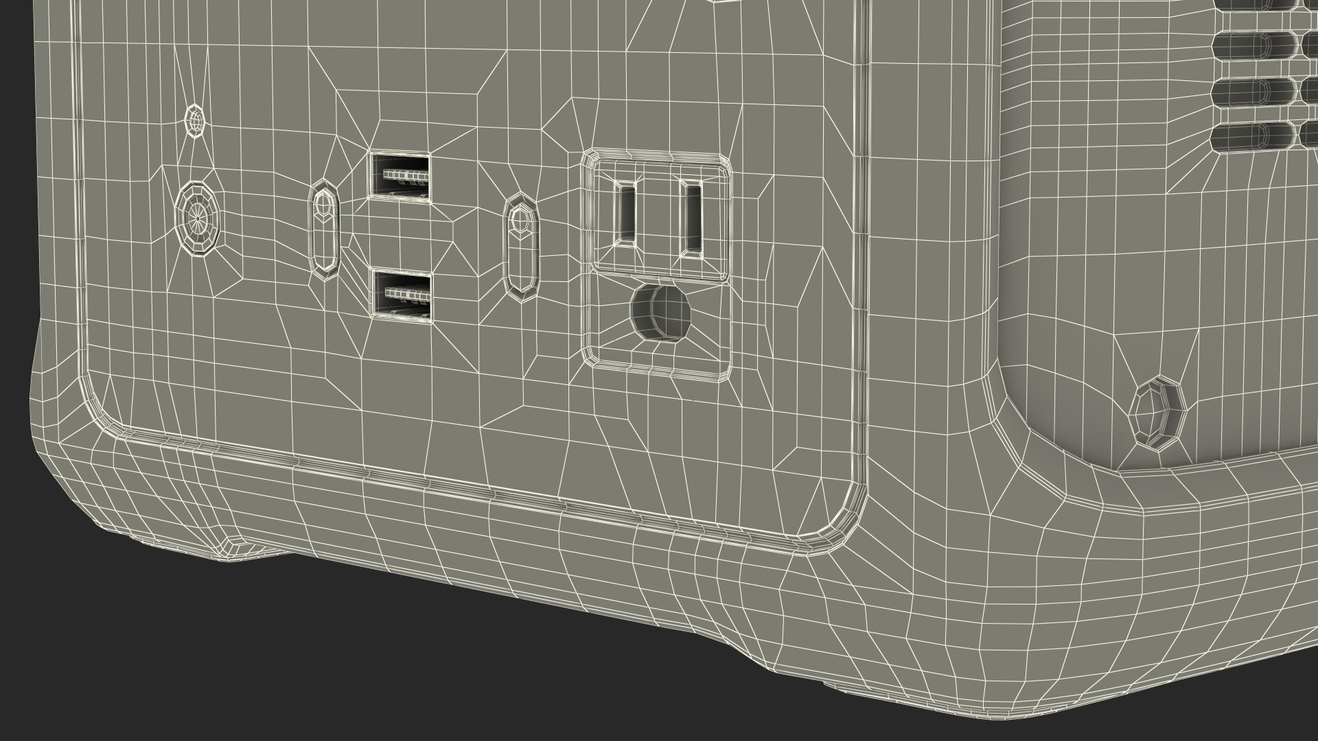 Outdoor Energy Storage Supply 3D model