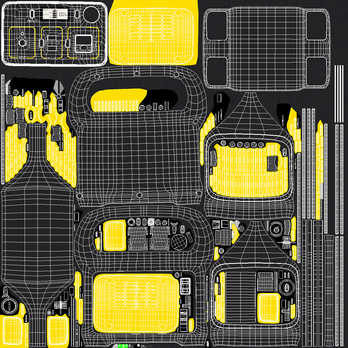 Outdoor Energy Storage Supply 3D model