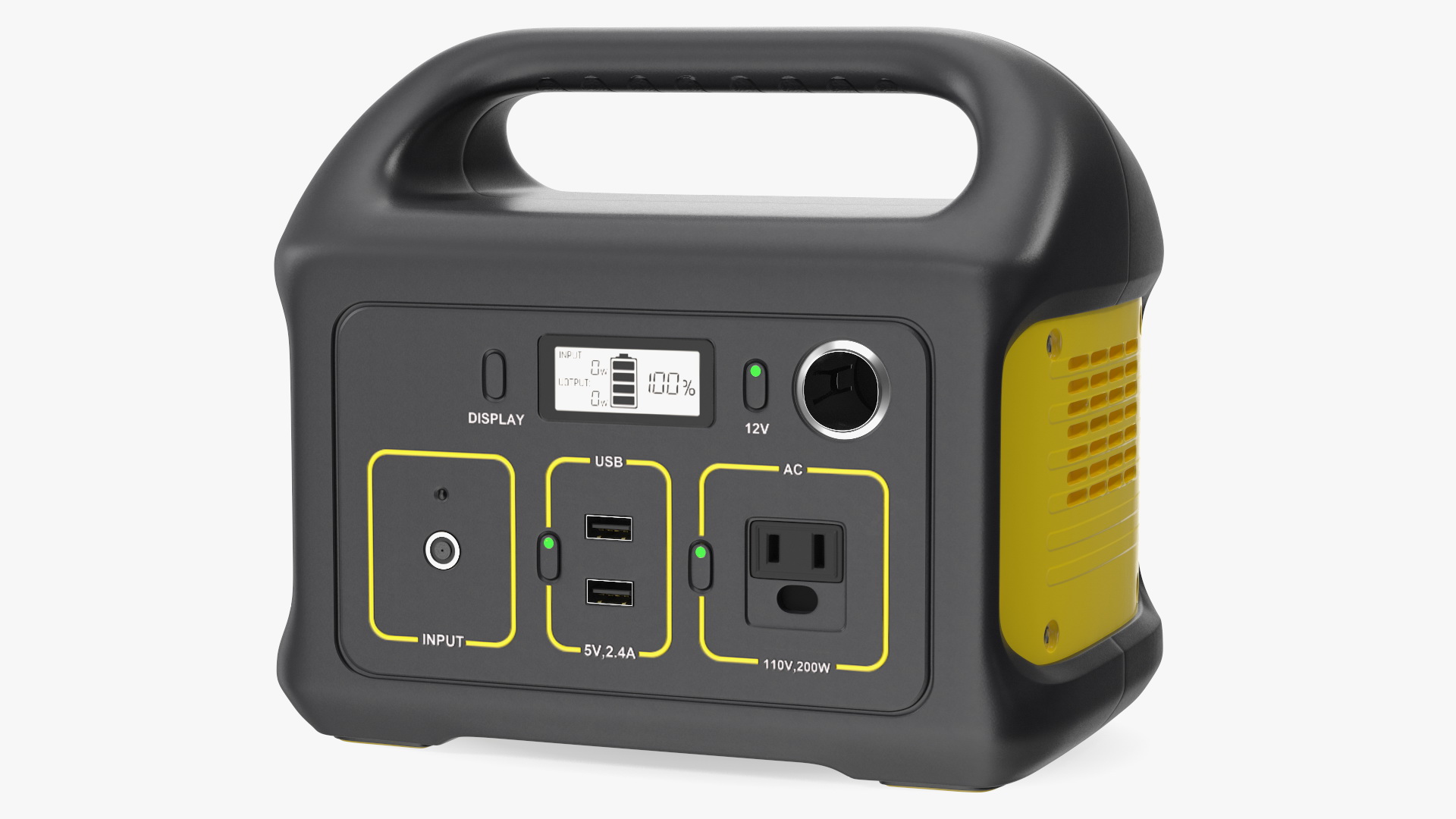 Outdoor Energy Storage Supply 3D model