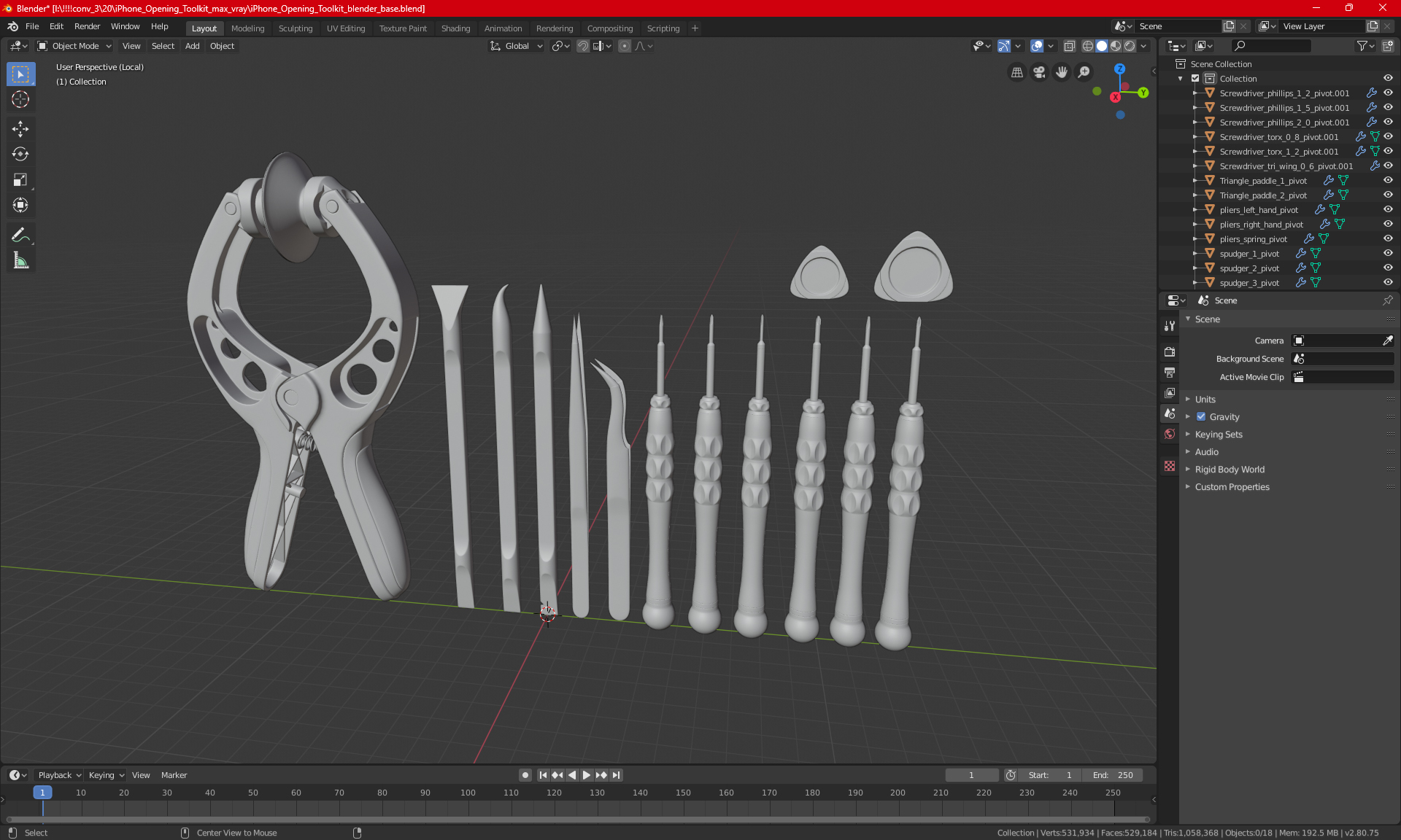 iPhone Opening Toolkit 3D